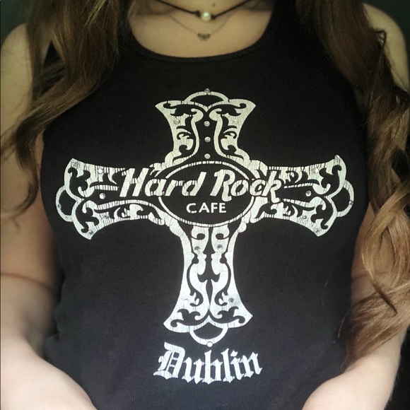 Authentic Hard Rock Cafe Dublin Tank - Picture 2 of 4